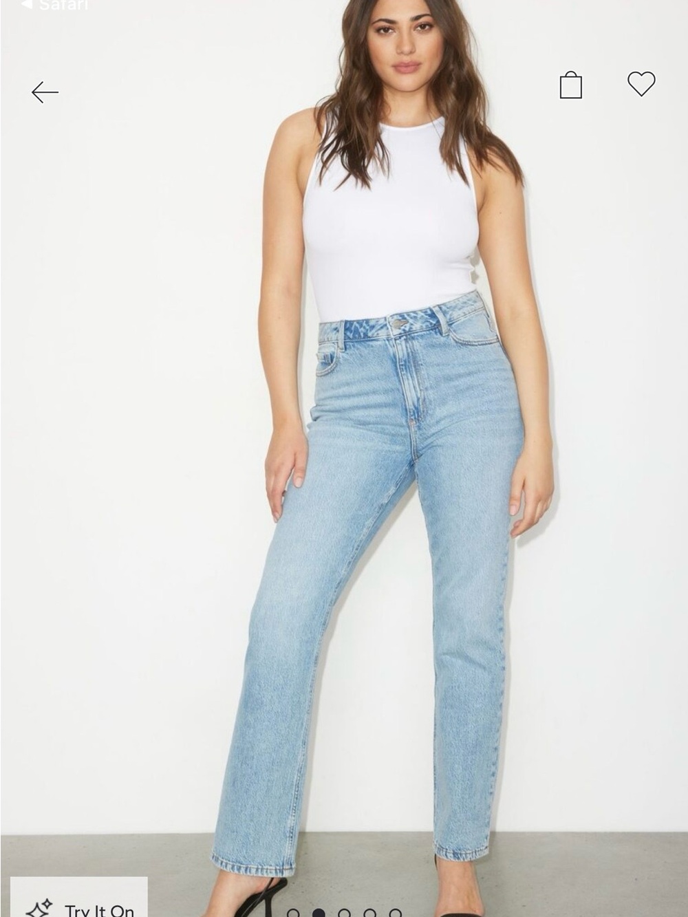 Dynamite Candice Light Blue Straight Leg Women’s Jeans